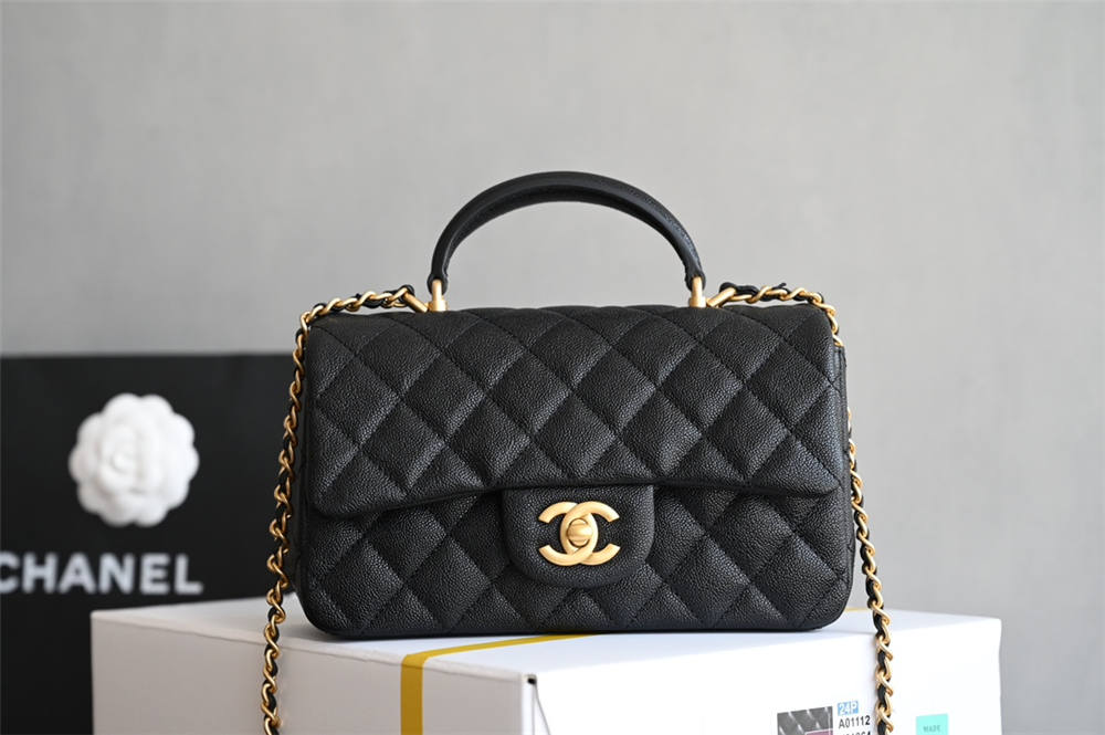 Chanel classic flap mini handle 20x13x9cm 2025 new 